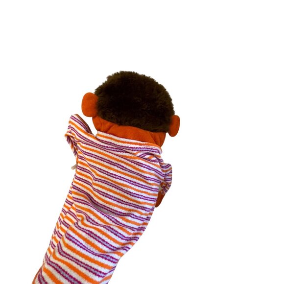 Sesame Street Ernie Hand Puppet Plush Toy 15" Striped Shirt - Picture 4 of 7